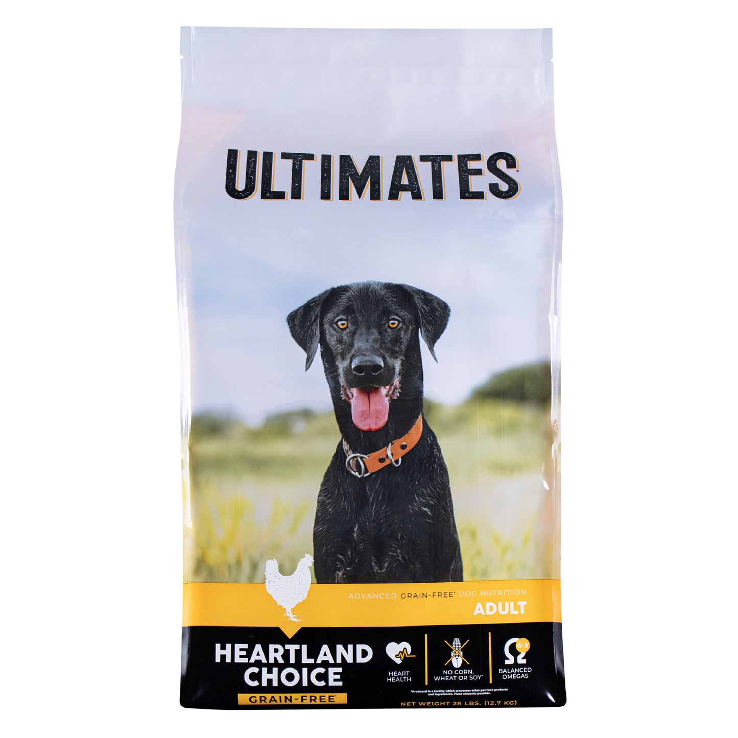 Ultimates Heartland Choice Dry Dog Food 28 lb 034846596182