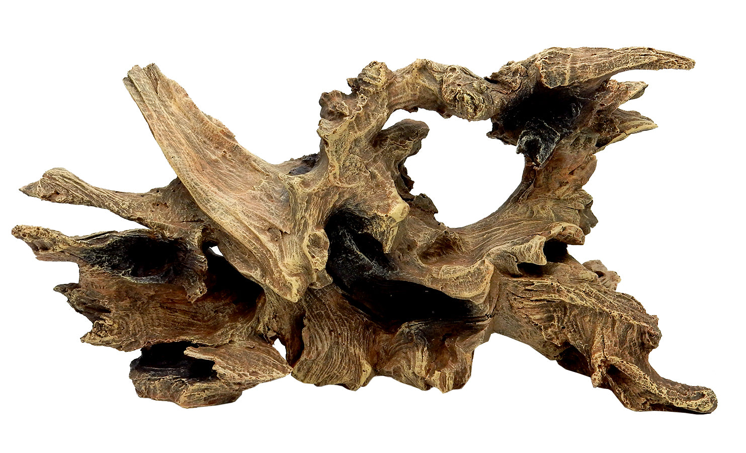 Blue Ribbon Pet Products Exotic Environments Driftwood Aquarium Ornament Brown 22 in 030157020965