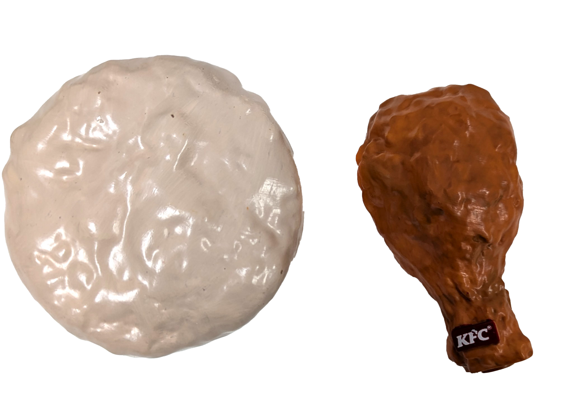 Spot Kentucky Fried Chicken Vinyl Dog Toy Biscuit Drumstick 3 in, 2 pk 077234332252