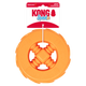 KONG Squeakz Wheel Dog Toy Orange Large 035585014890