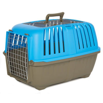 MidWest Homes for Pets Spree Top Loading Dog Carrier Blue 24 in 027773026471