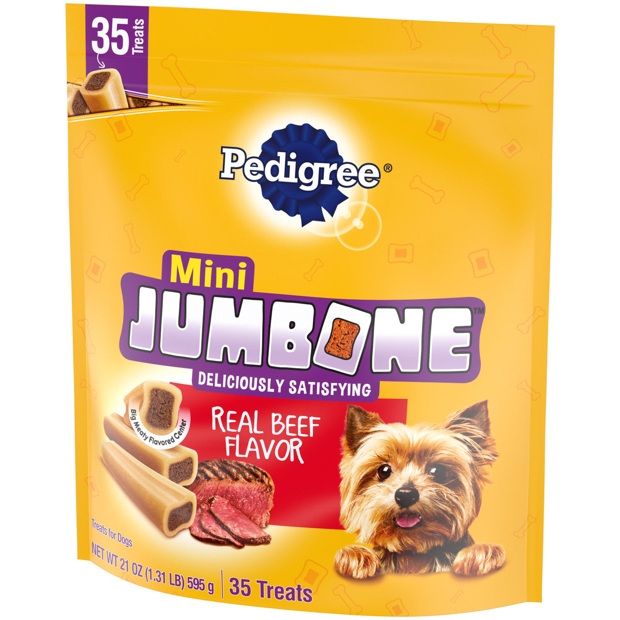 Pedigree Jumbone Dog Treat Mini Beef 35ct
