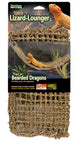 Penn - Plax Corner Lizard Lounger Climbing & Resting Mat Brown 29in X 7in XL - Reptile