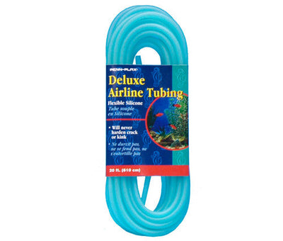 Penn - Plax Deluxe Silicone Airline Tubing Blue 3/16 in x 20 ft - Aquarium