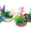 Penn - Plax Rock Aquarium Plant Style Assorted 6 in Count