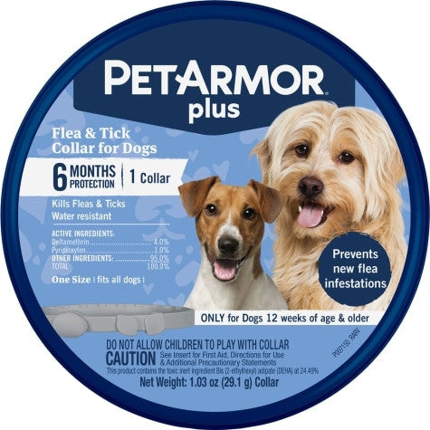 Pet Armor + F&t Cllr 1 Size Dog 183117