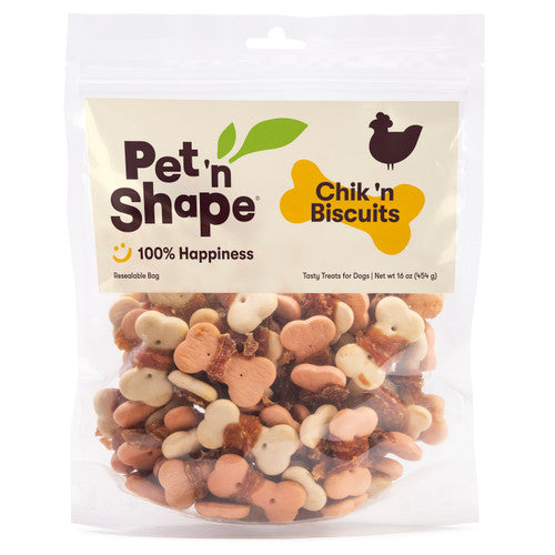 Pet ’N Shape Chik Dog Biscuits 16 oz