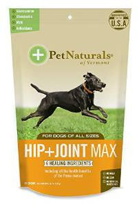 Pet Naturals Of Vermont Hip and Joint Max Dog Chew 11.22z !{L+x} 266047 026664003423