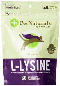 Pet Naturals Of Vermont L - lysine Cat Chews - 60 Count - {L + x} - Dog