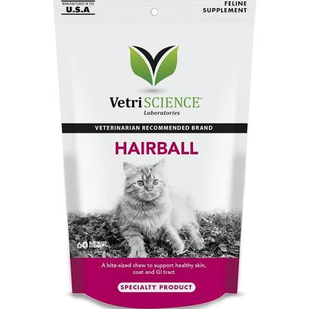 Pet Naturals Of Vermont Vetriscience Hairball Bite - sized Cat Chews - 30 Count - {L + x}