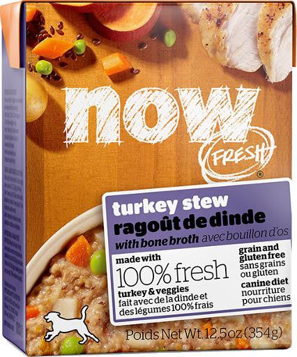 Petcurean NOW FRESH Grain Free Turkey Stew Dog 12/12.5Z {L - 1}152107