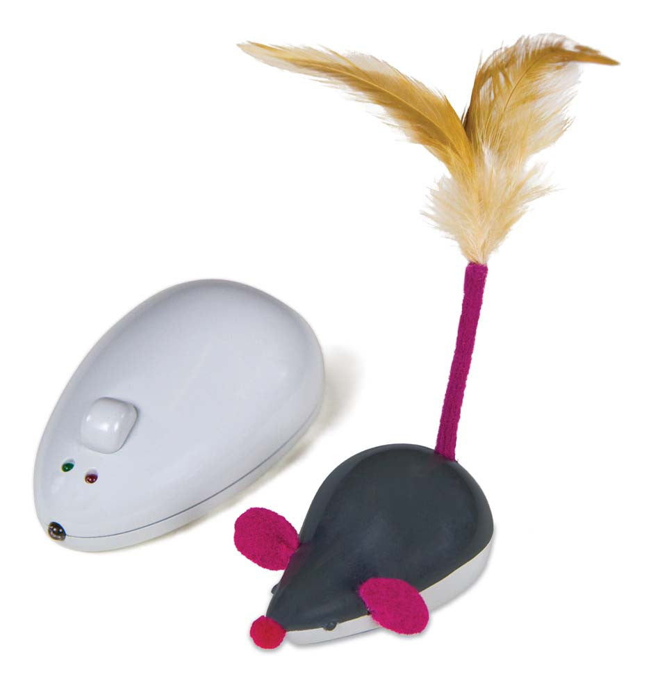 Petlinks Cheese Chaser Remote Controlled Mouse Cat Toy Multi-Color One Size