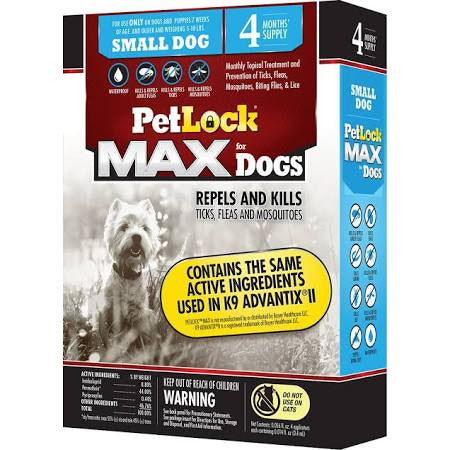PetLock Max Small Dog 4ct {L + 1} 183033