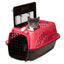 Petmate 2 Door Top Load Dog Kennel Hot Pink Black 19