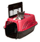Petmate 2 Door Top Load Dog Kennel Hot Pink Black 19