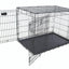 Petmate 2 Door Training Retreat Dog Kennel Black 42