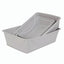 Petmate Basic Cat Litter Pan Mouse Gray SM