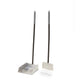 Petmate Clean Response Aluminum Spade & Pan Black/Silver LG - Dog