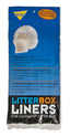 Petmate Cleanstep Litter Box Liners White 8 Count Jumbo - Cat