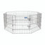 Petmate Exercise Pen with Door Black 24 in - Dog