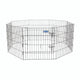 Petmate Exercise Pen with Door Black 24 in - Dog
