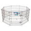 Petmate Exercise Pen with Door Black 30 in - Dog