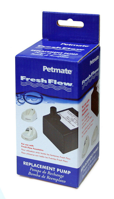 Petmate Fresh Flow Deluxe Replacement Pump Black One Size - Dog