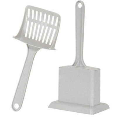 Petmate Handy Stand Cat Litter Scoop Bone One Size