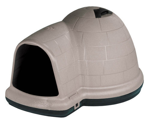 Petmate Indigo Dog House Taupe/Black LG