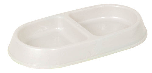 Petmate Lightweight Double Diner Dish Assorted SM - Dog