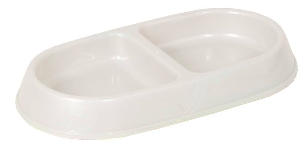 Petmate Lightweight Double Diner Dish Assorted SM