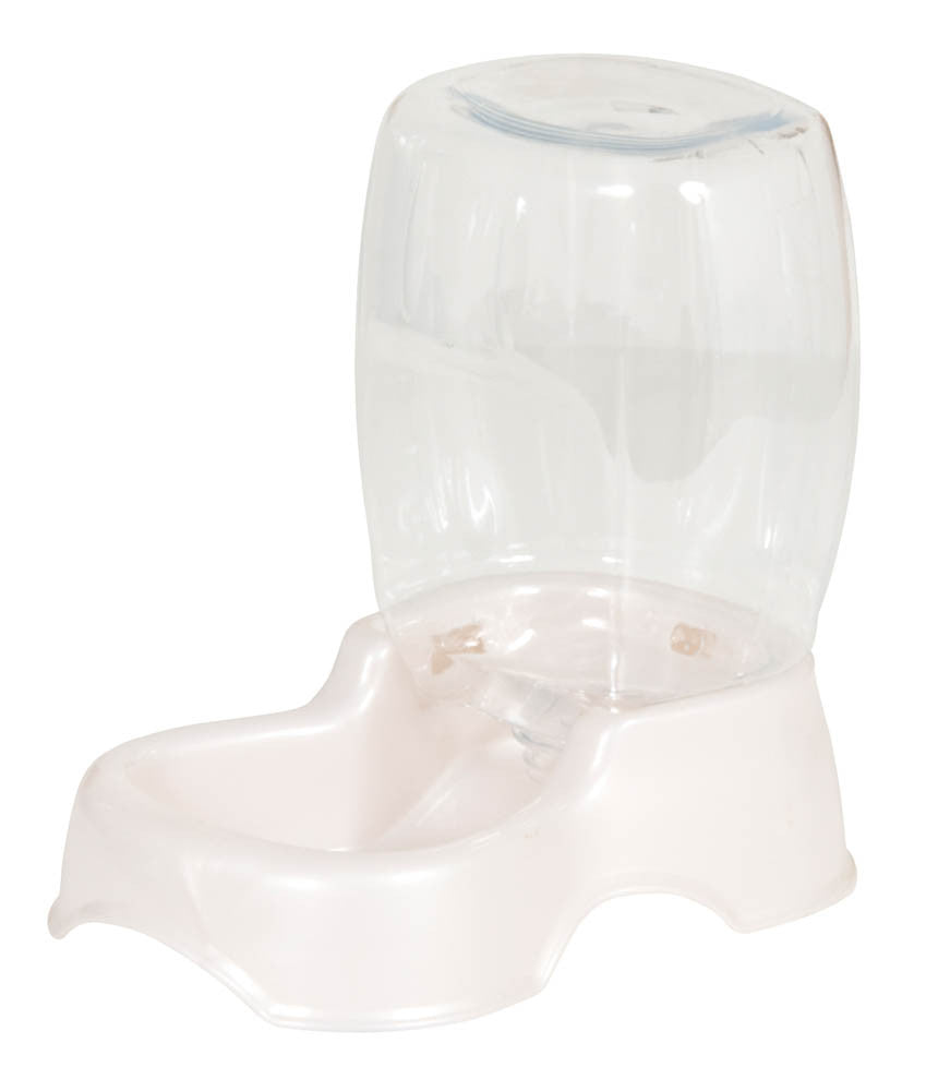 Petmate Pet Cafe Waterer Pearl Silver XXS