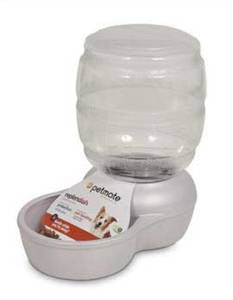 Petmate Replendish 10lb Feed w/Microban Pearl White {L + 1}290097 - Dog