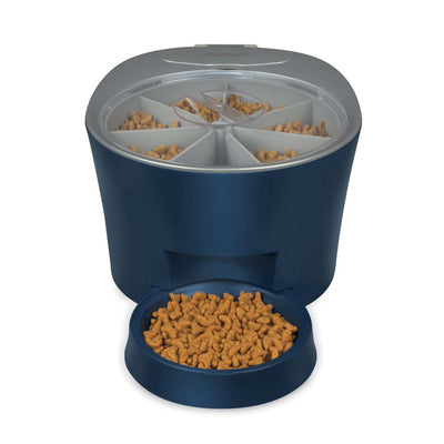 PetSafe 6 Meal Pet Feeder Blue