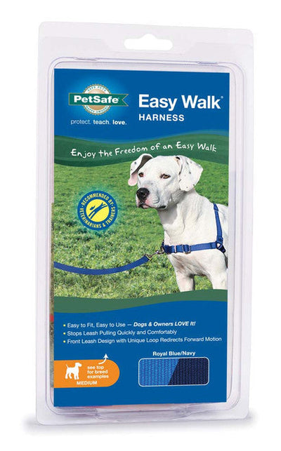 PetSafe Easy Walk Dog Harness Royal Blue/Navy MD