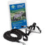 PetSafe Premier Come With Me Kitty Harness & Bungee Leash Combo Black/Silver SM