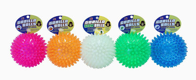 Petsport USA Gorilla Ball Dog Toy Assorted 4in LG