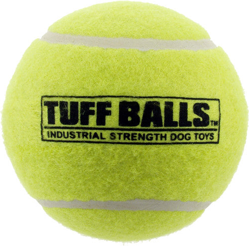 Petsport USA Tuff Ball Dog toy Yellow Bulk 2.5