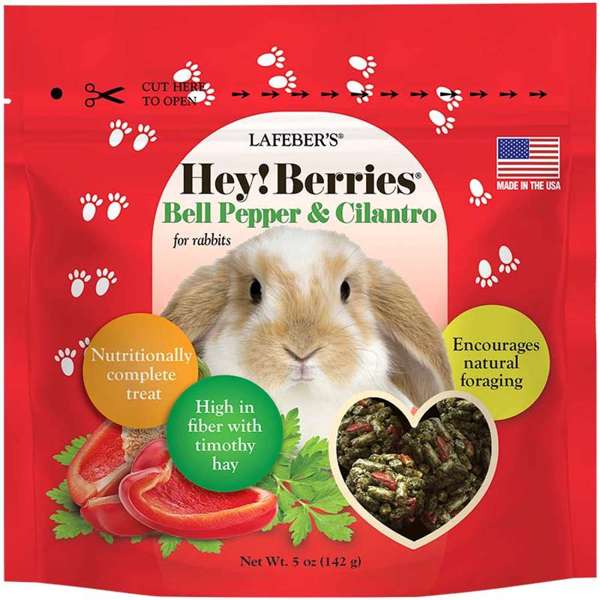 Lafeber Company Hey! Berries Rabbit Food Bell Pepper & Cilantro 5 oz 041054432102