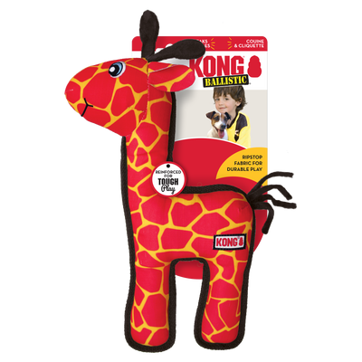 KONG Ballistic Dog Toy Giraffe Medium/Large 035585503011