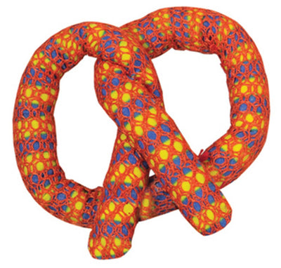 Petstages Catnip Plaque Away Pretzel Dental Cat Toy Assorted Color 871864003335