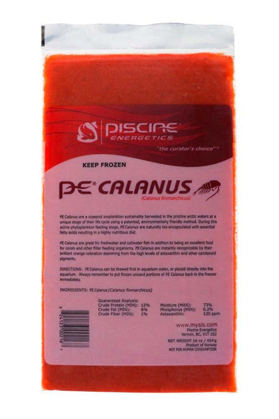 Piscine Energetics Calanus Frozen Fish Food 16 oz SD-5