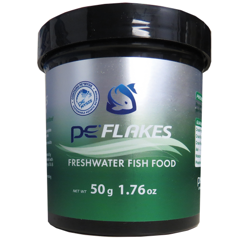 Piscine Energetics Freshwater Flakes Fish Food 1.76 oz - Aquarium