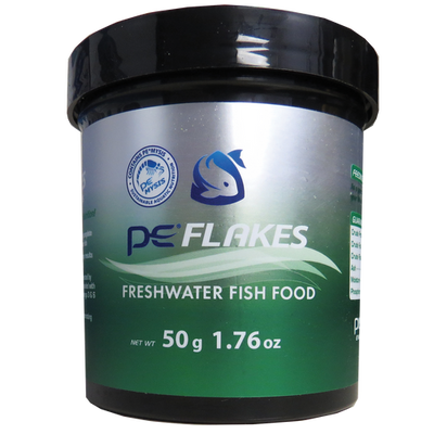 Piscine Energetics Freshwater Flakes Fish Food 1.76 oz - Aquarium