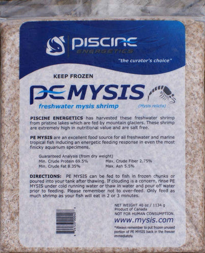 Piscine Energetics Mysis Frozen Fish Food 40 oz SD - 5 - Aquarium