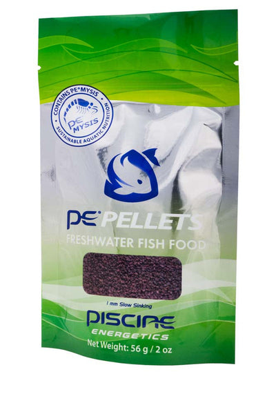 Piscine Energetics Pellets Freshwater Fish Food 2 oz