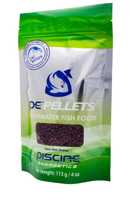 Piscine Energetics Pellets Freshwater Fish Food 4 oz - Aquarium