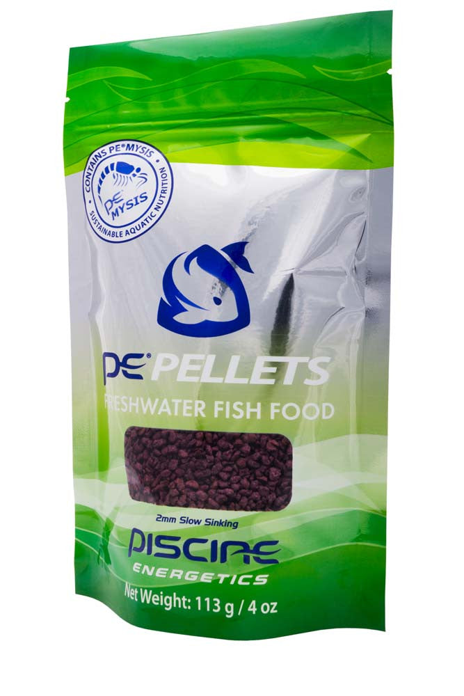 Piscine Energetics Pellets Freshwater Fish Food 4 oz