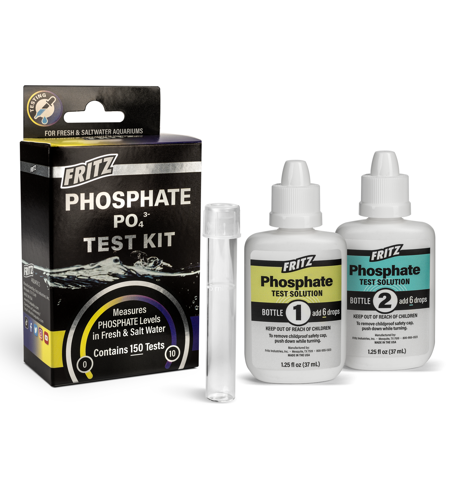 Fritz Phosphate Test Kit 080531040058