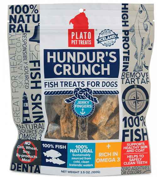 Plato Hundur’s Crunchy Jerky Fingers 3.53Z {L + 1x} 595018 - Dog